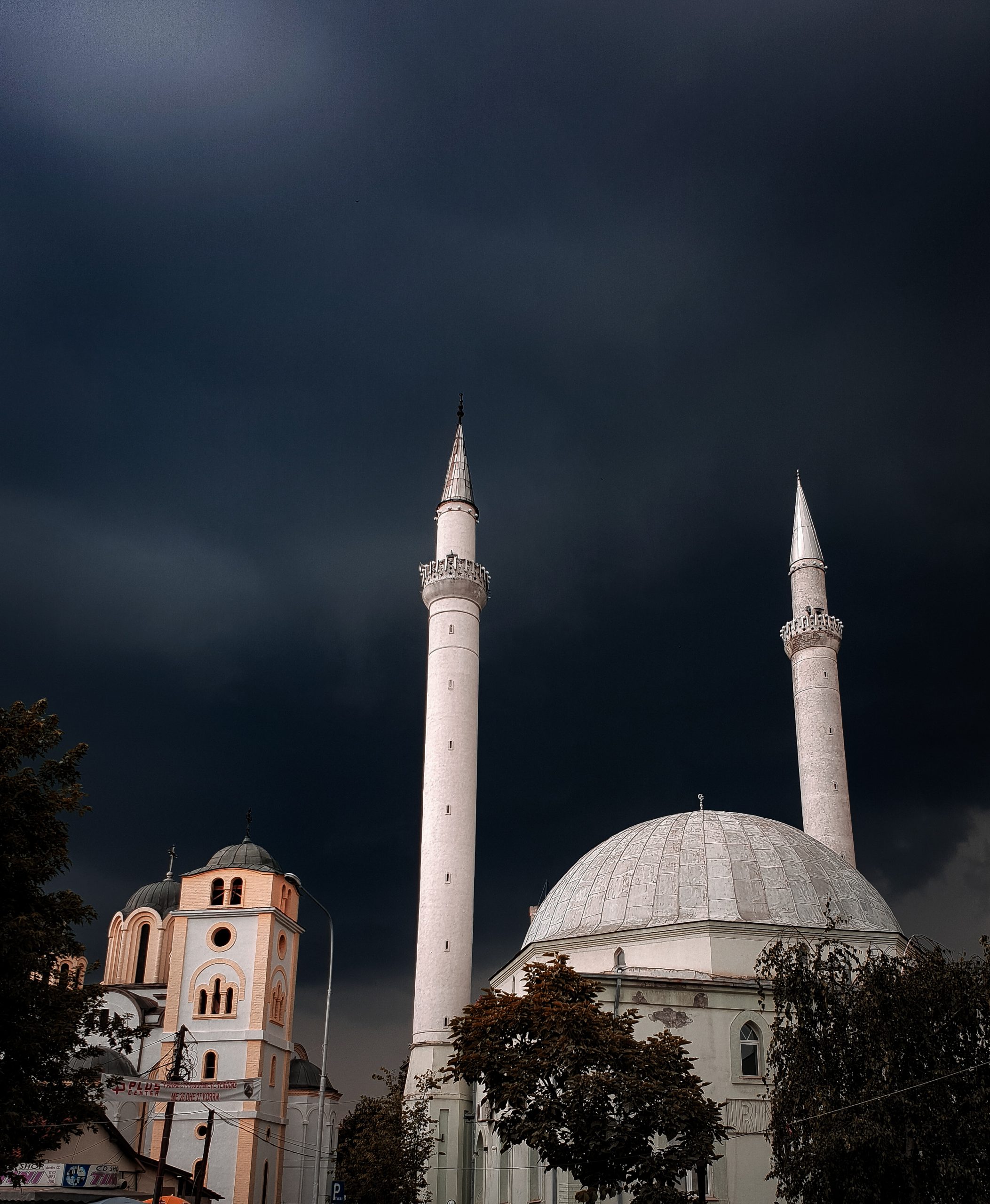 Low Angle View Of Mosque Against Sky