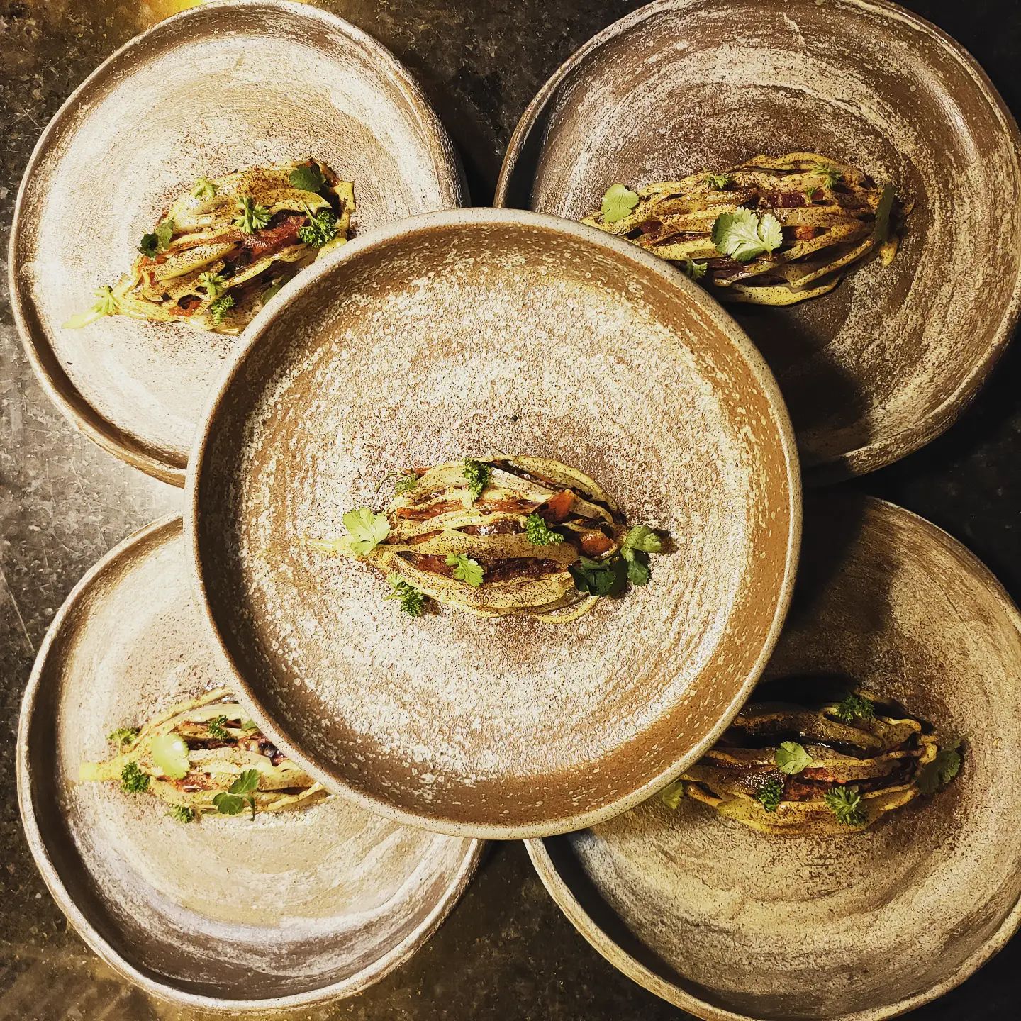 beef and mutton tartare with fennel and baked pepper_NOUA