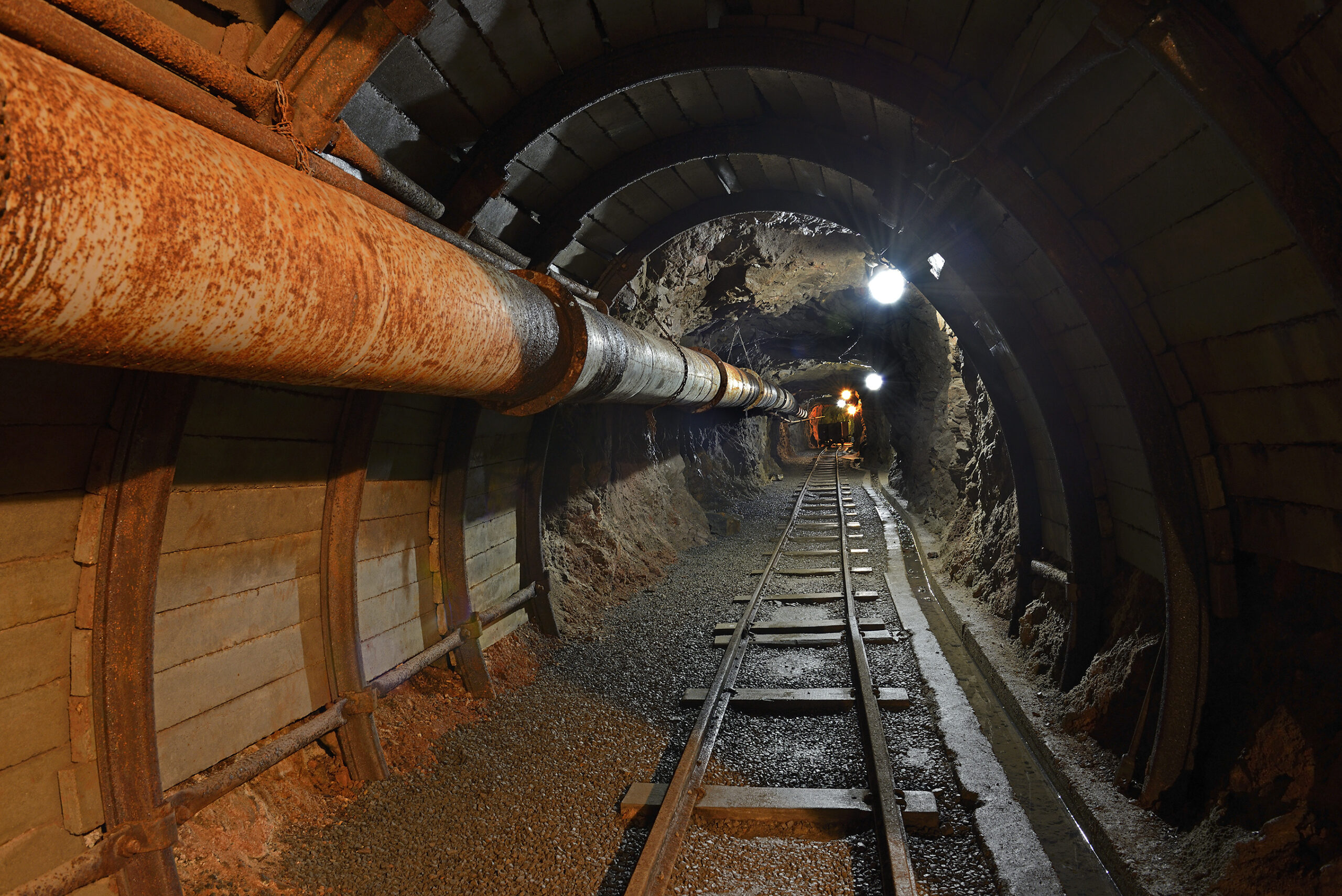 Jachymov - Mining adit number 1 - mining museum, a reminder of s